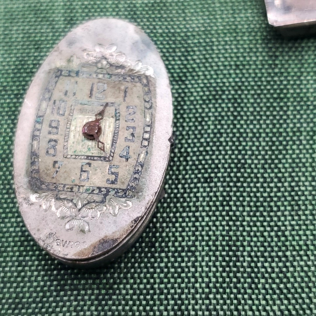 Vintage Elgin 15 Jewels Mechanical Wrist Watch Movement Faces Mechanisms Misc