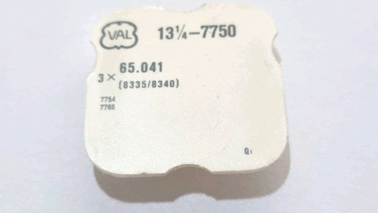 VALJOUX 7750 7751 7765 OMEGA 1150 PKT X 3 OPERATING LEVER SPRINGS 8335 8340
