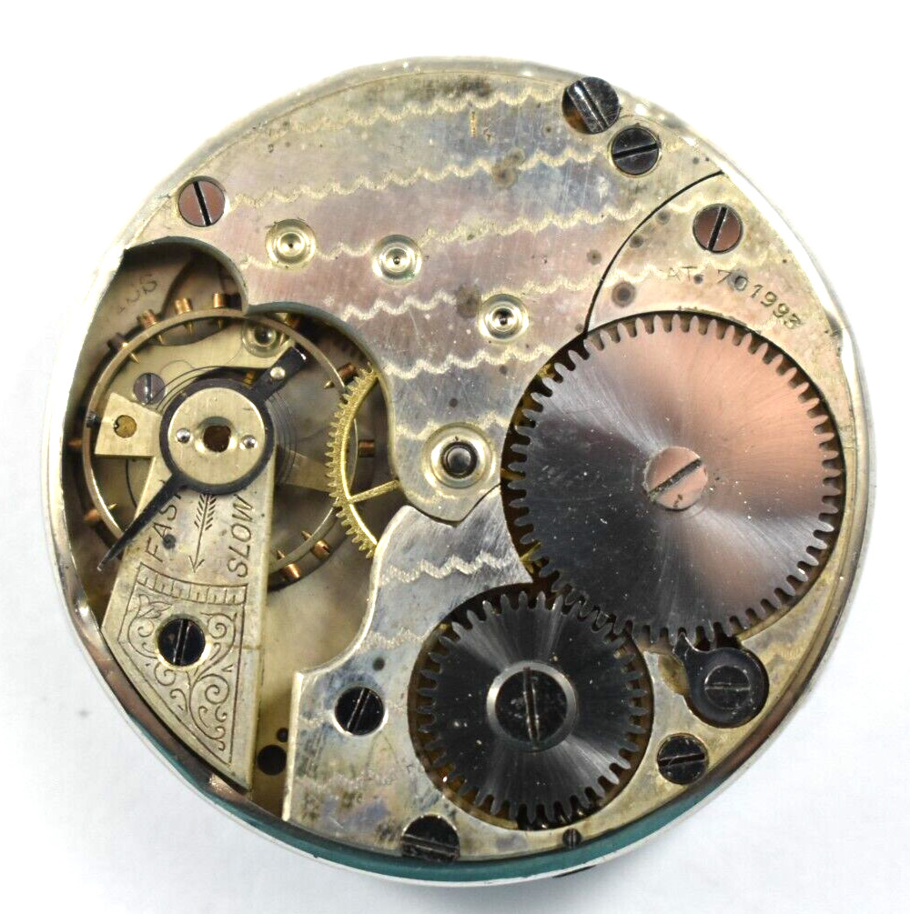 Vintage Unbranded Swiss? Made 12s OF Pocket Watch Movement lot.fj