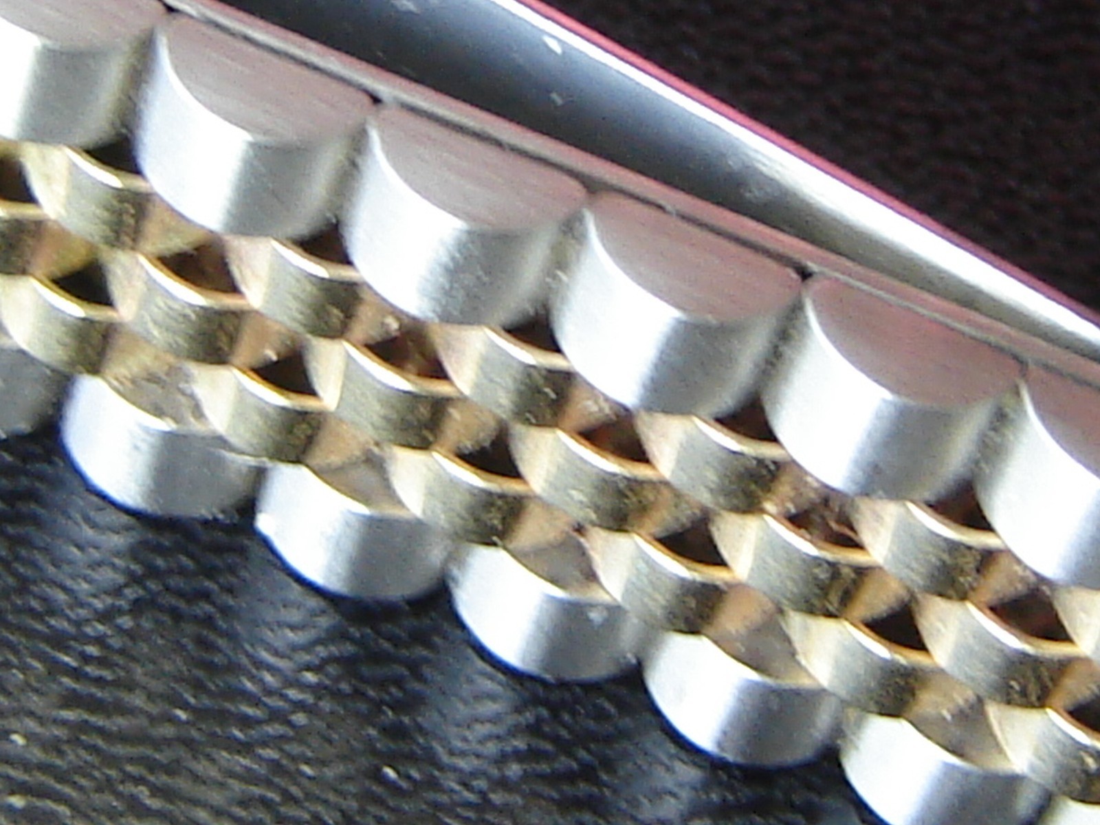 Rolex Jubilee 15.5mm Two Tone 18K Yellow Gold & SS Link Money Clip