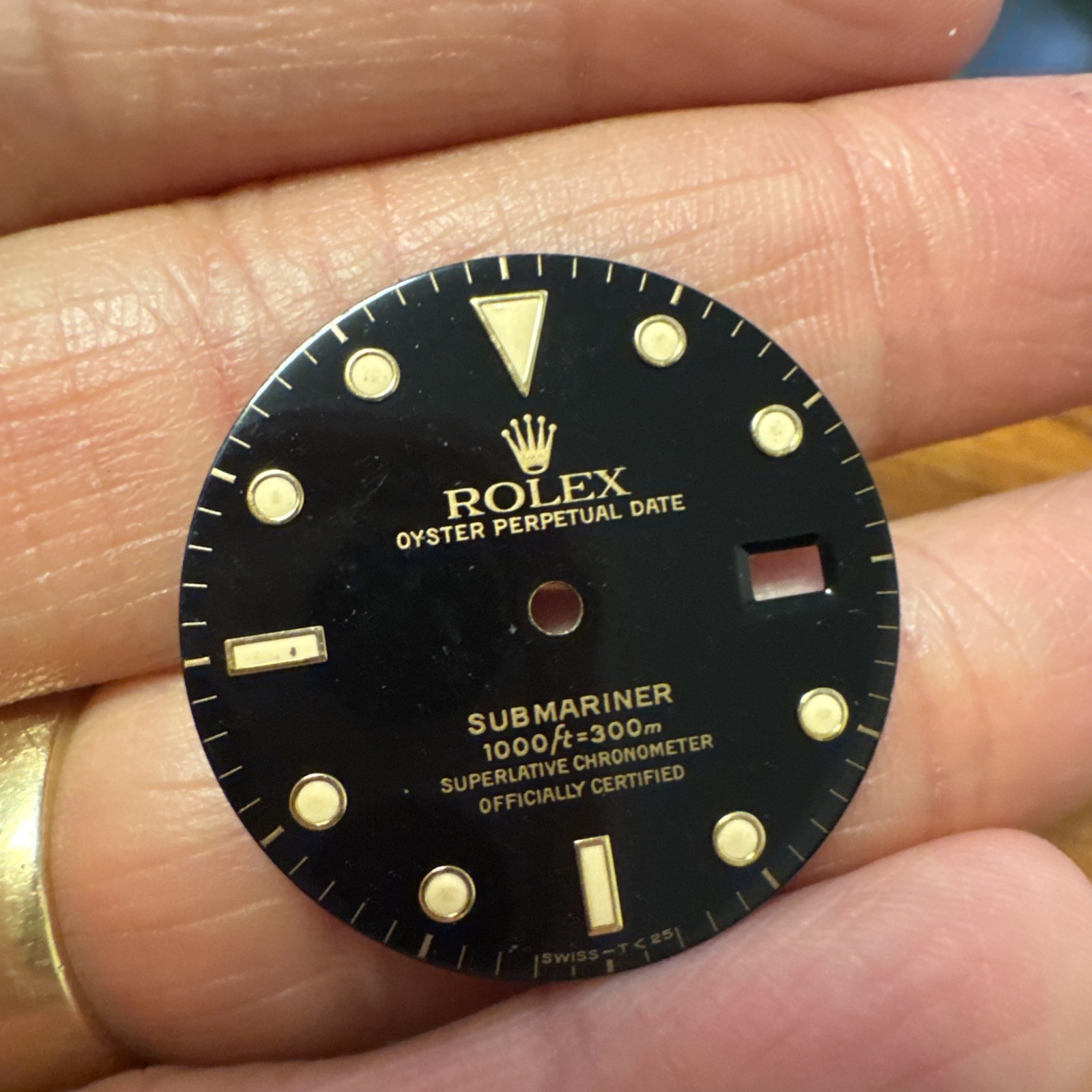 Original Rare Rolex Oyster Submariner 16618 16613 dial excellent condition (S5)