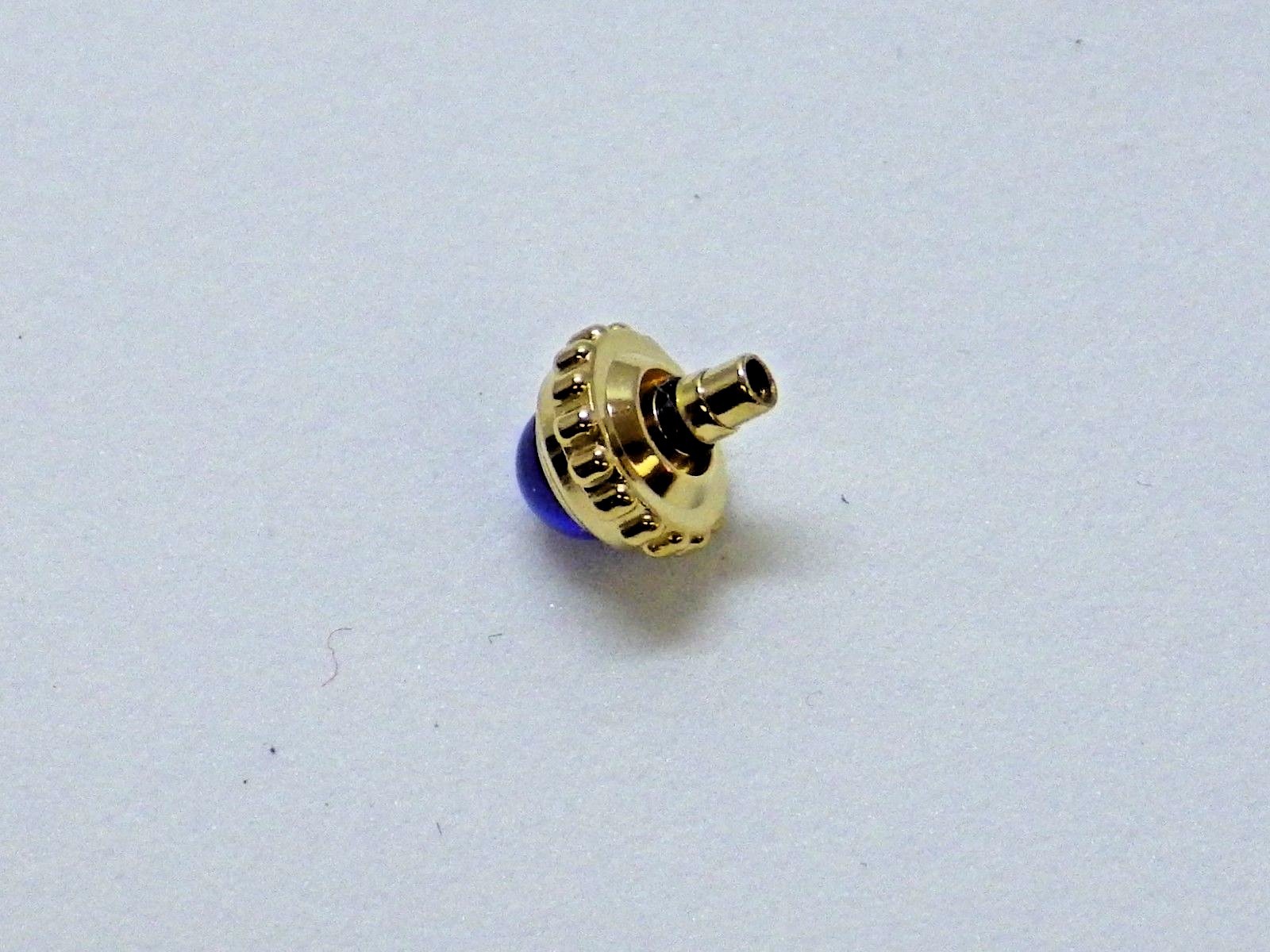 Cartier Crown VC070146 with blue cabochon 4.5mm