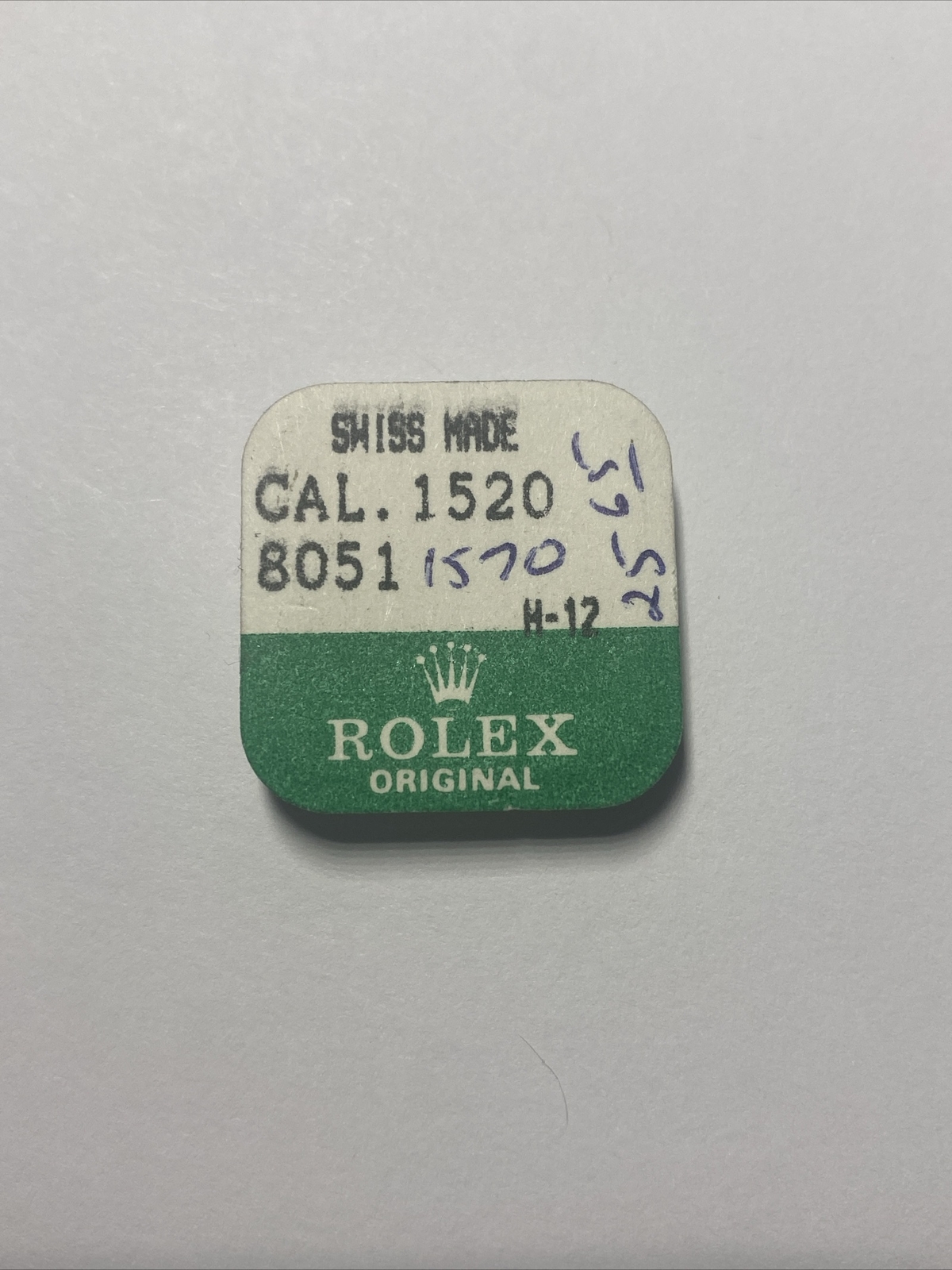 1 Brand New Genuine Factory Sealed Rolex 1520 Part 8051 Escape Wheel NOS NIB
