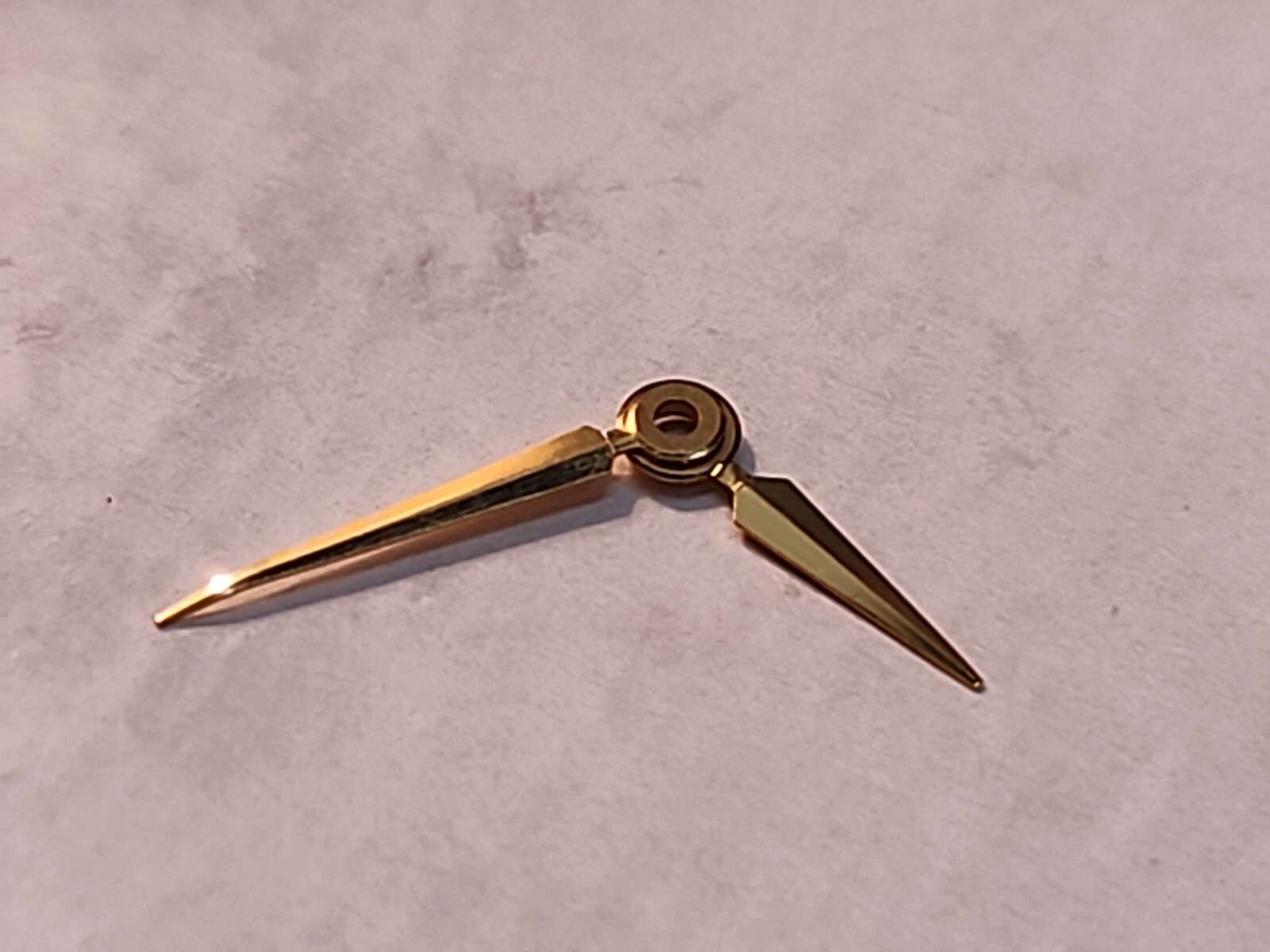 Set Of 1962 Factory NOS Bulova 10BZAC Gilt Pitched Lance Hands 82/140