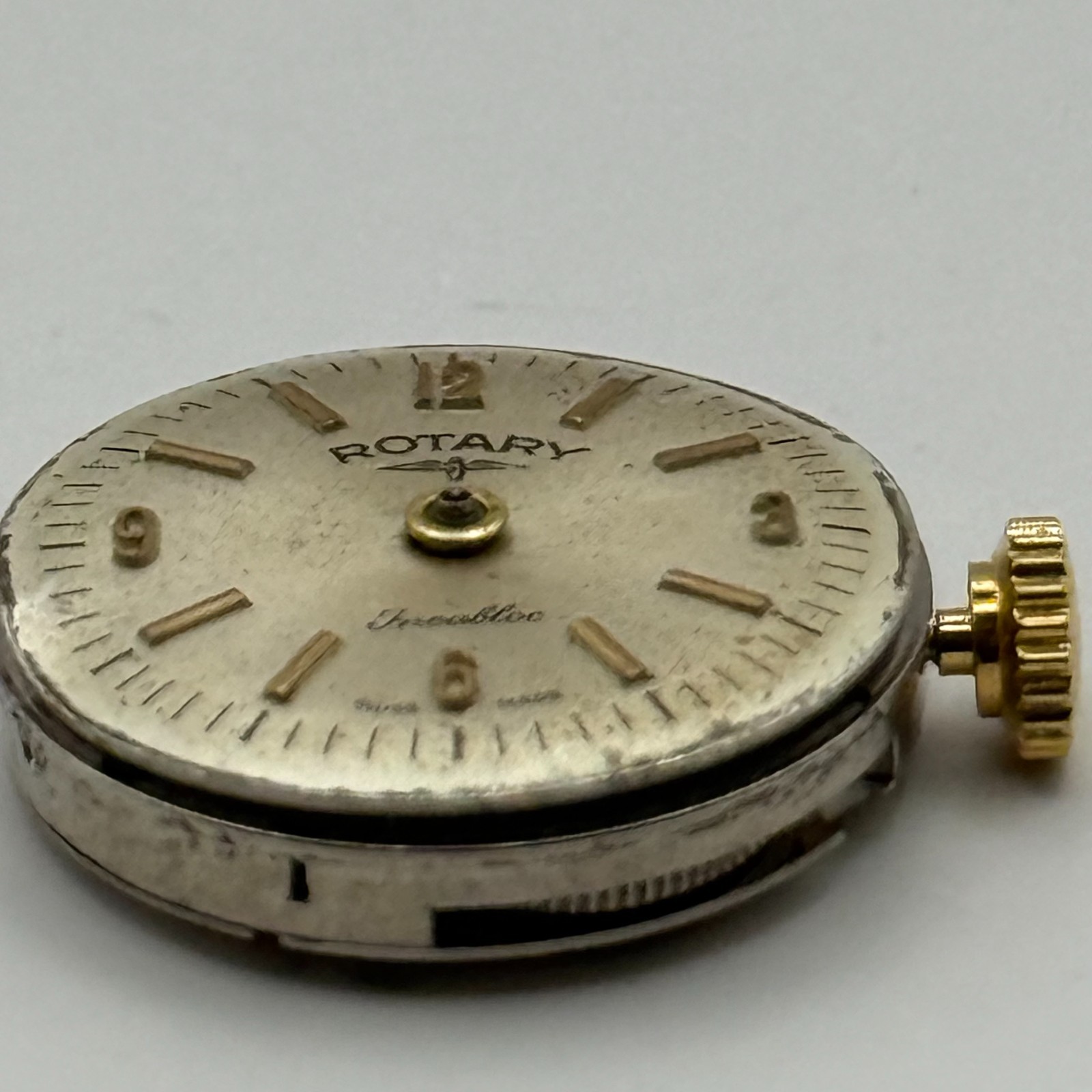 ETA 2360 Watch Movement Rotary Incabloc Ladies Swiss Manual Wind Parts 17.5mm