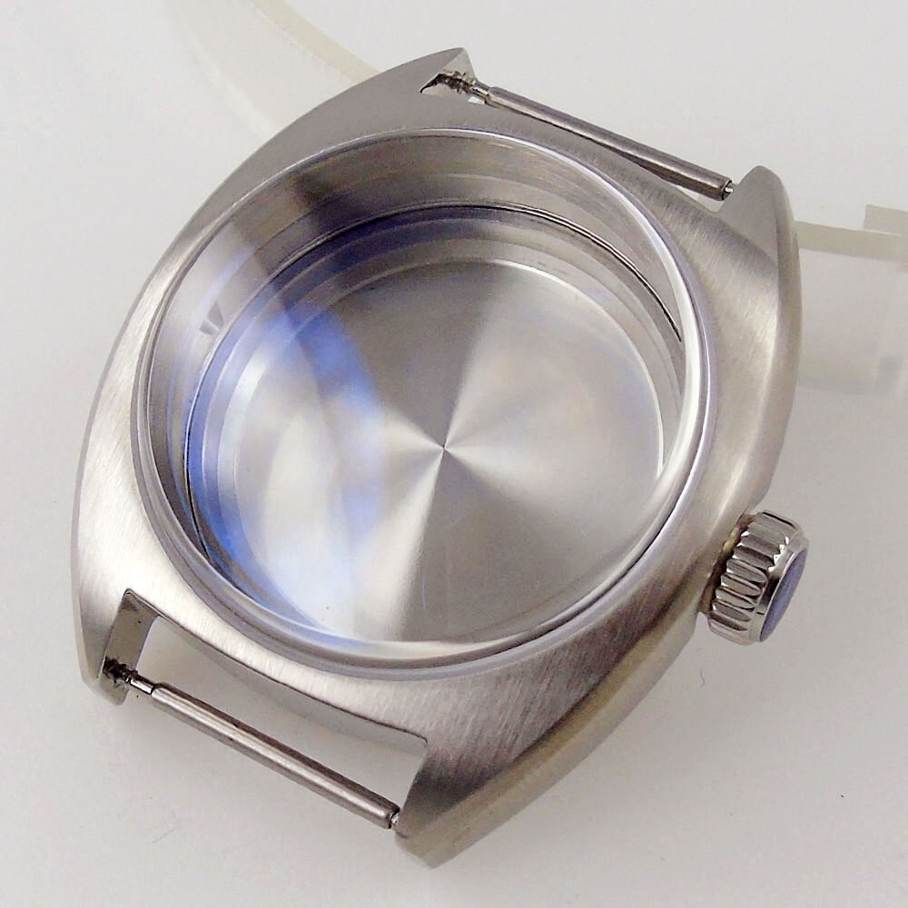 36mm Dive Automatic Watch Case 200M Waterproof AR Sapphire fit NH34 GMT Dial