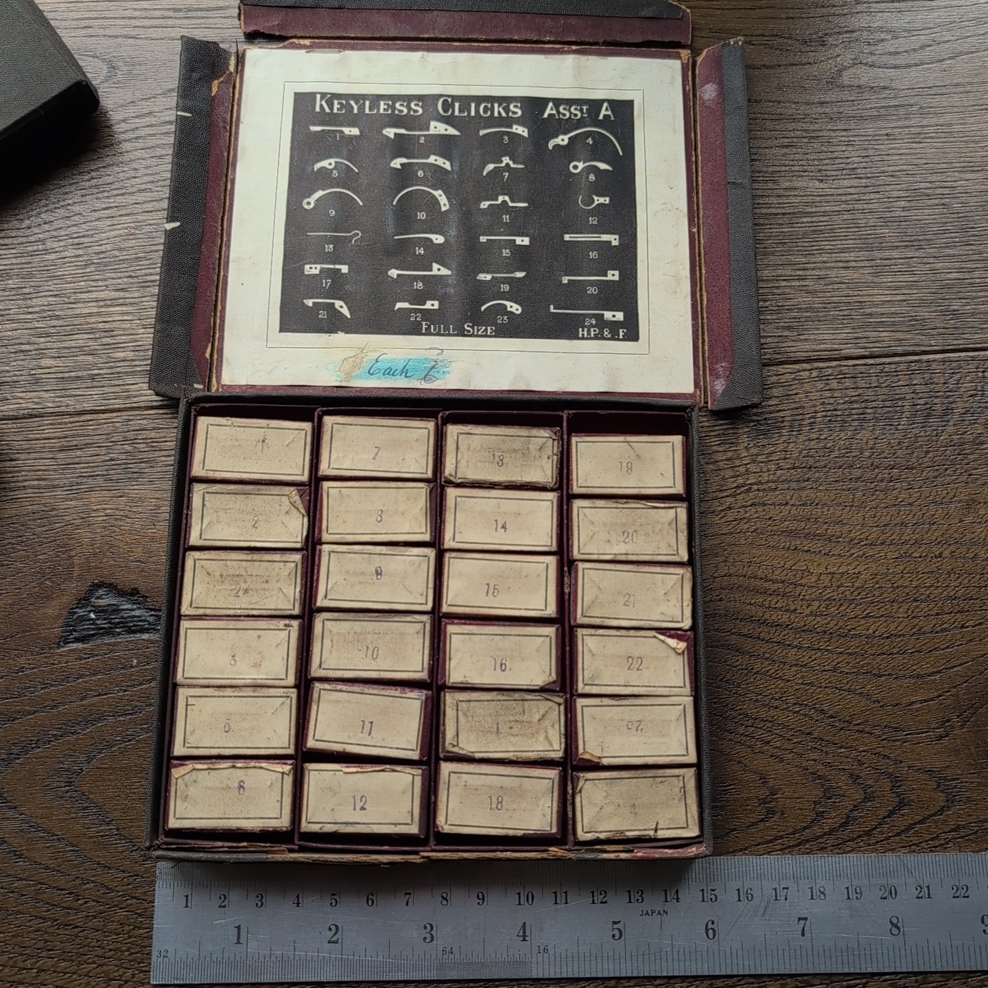 Pocket Watch Clicks – Large Lot of NOS Antique Watch Parts (DQ9)