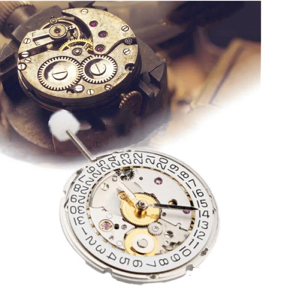For ETA 2824-2 SELLITA SW200 White 3H Mechanical Watch Clock Automatic Movement