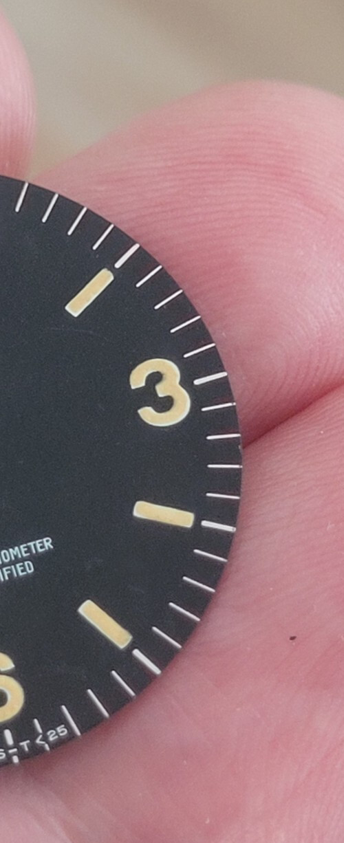 Vintage 100% original Rolex 1016 Explorer I dial.Tritium Matte,beautiful Patina!