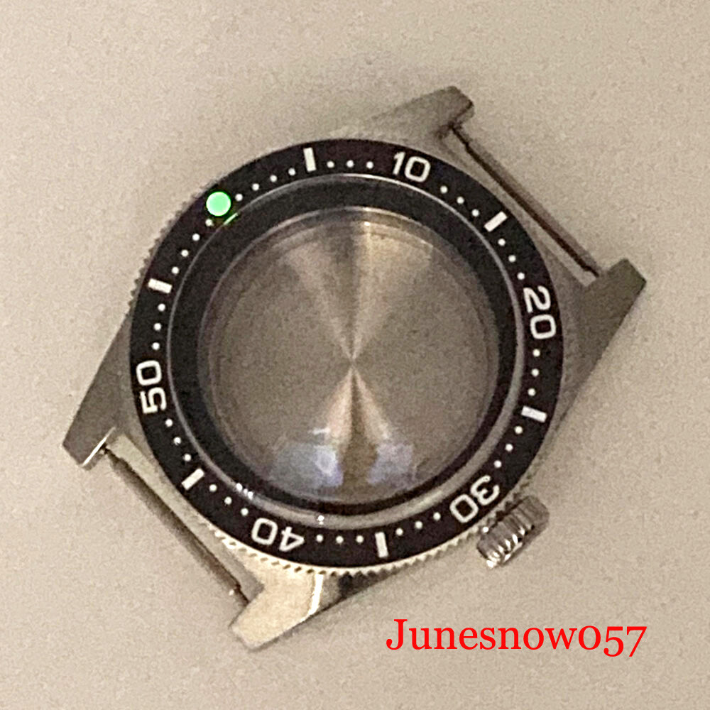 62MAS Watch Case fit NH35A NH36A PT5000 ST2130 ETA2824 AR Sapphire Chapter Ring