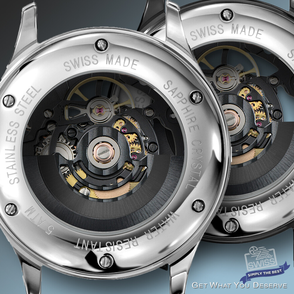 DO IT YOURSELF KIT: SCALA 40 MM Ø, 50M , CASE-SKEL-DIAl-HANDS-BL-MOV. STP 6-15