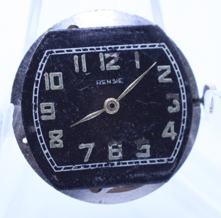 RENSIE A REYMOND SWISS 17j TRENCH WRIST WATCH MOVEMENT 25.9mm RUNS (M6)