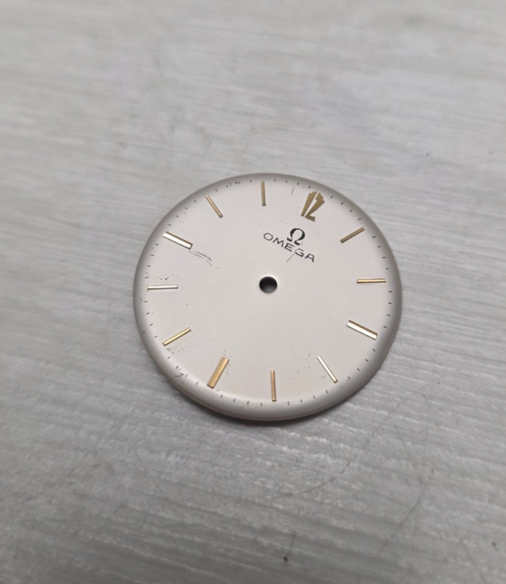 Vintage Antique Collectible OMEGA Watch Wristwatch 30mm Watch Dial Part Original
