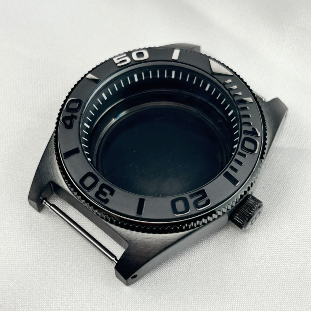 7S26A Automatic Diver Watch Mod 62MAS Style Case Matte Black NH35 Mod Part 5ATM