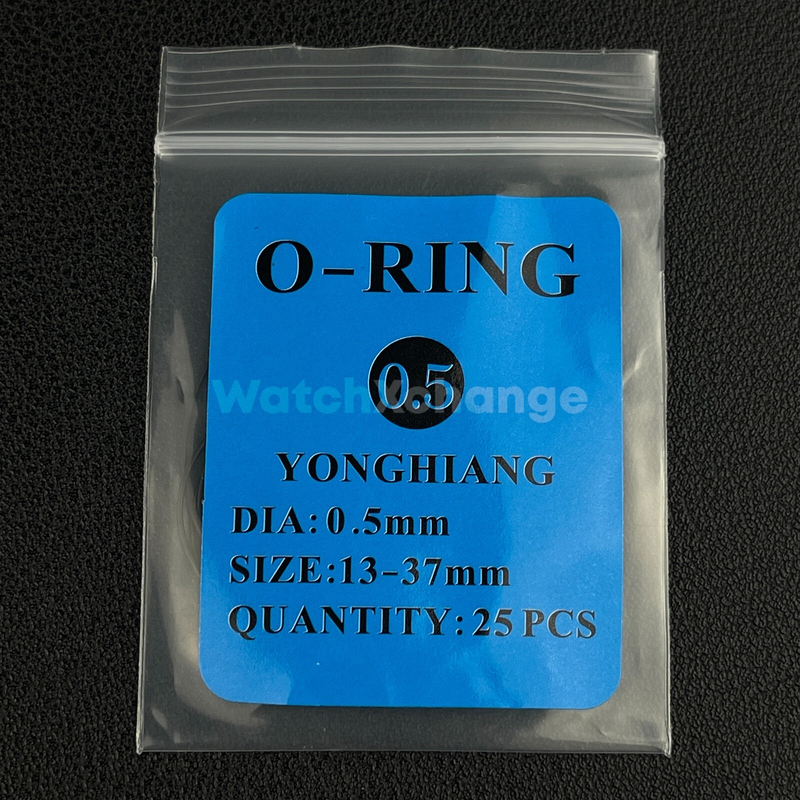 Watch Back Case Cover Sealing Gasket Waterproof O-Ring 0.5mm-0.9mm Ring 13-40mm