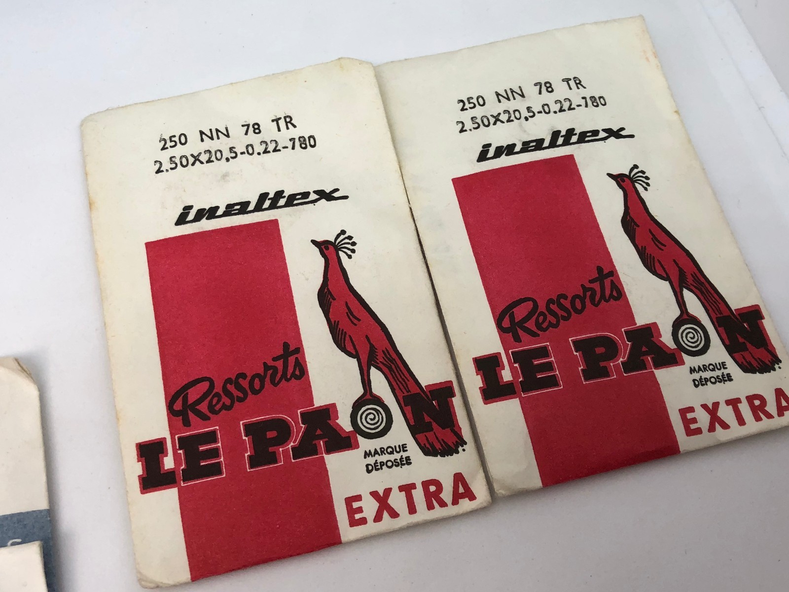 Lot of 6 Packages of INALTEX Springs RESSORTS for Watches. 140EE46 – 250NN78TR