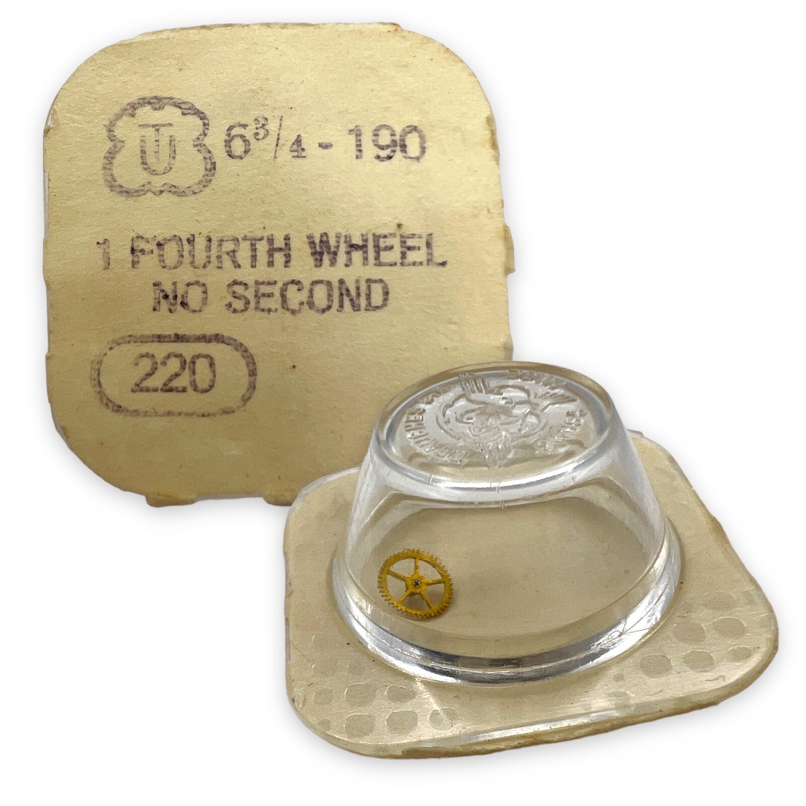 Unitas UT 190 FOURTH WHEEL Watch Material Part EBAUCHES No. 220