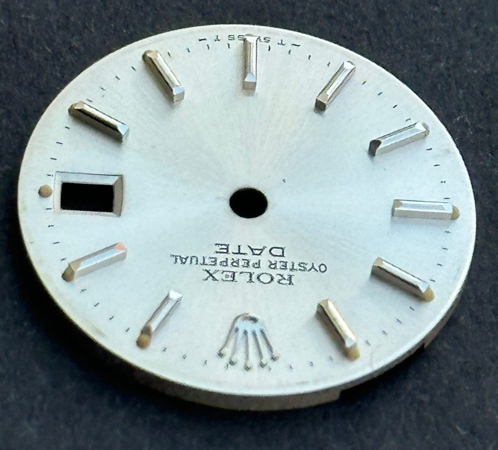 Vintage Rolex Oyster Perpertual Date Watch Dial For 26mm Case 6517 6519 6917