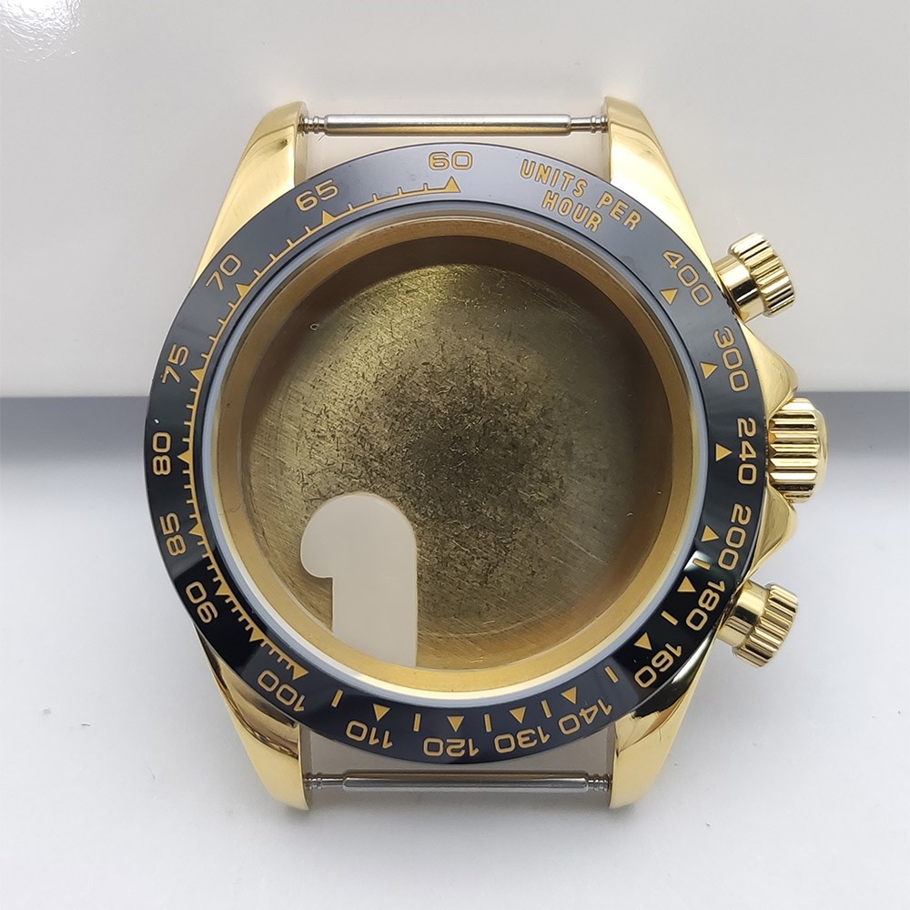VK63 case 50m waterproof sapphire glass for 29.5-32.5mm dial Watch Tuning Parts