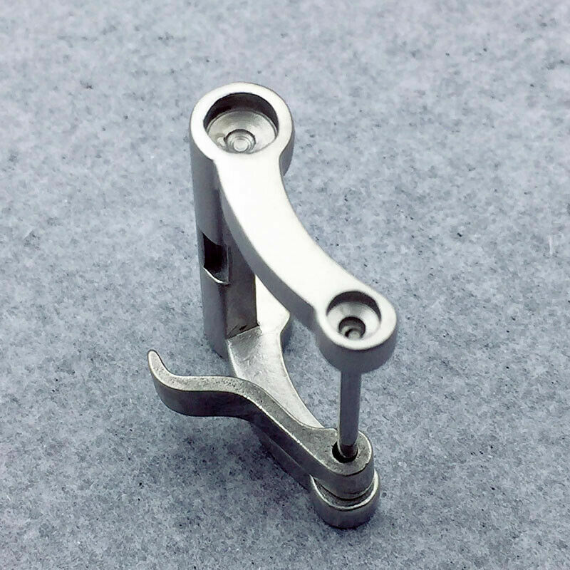 20mm 22mm Silver Brushed Pin Cylinder Buckle For Rubber Leather Band Strap