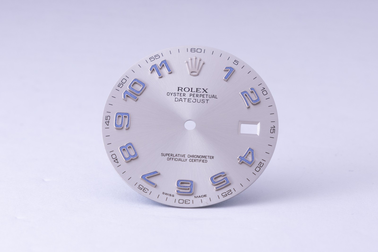 Rolex Datejust Silver Blue Arabic Datejust II dial 116334 FCD30147