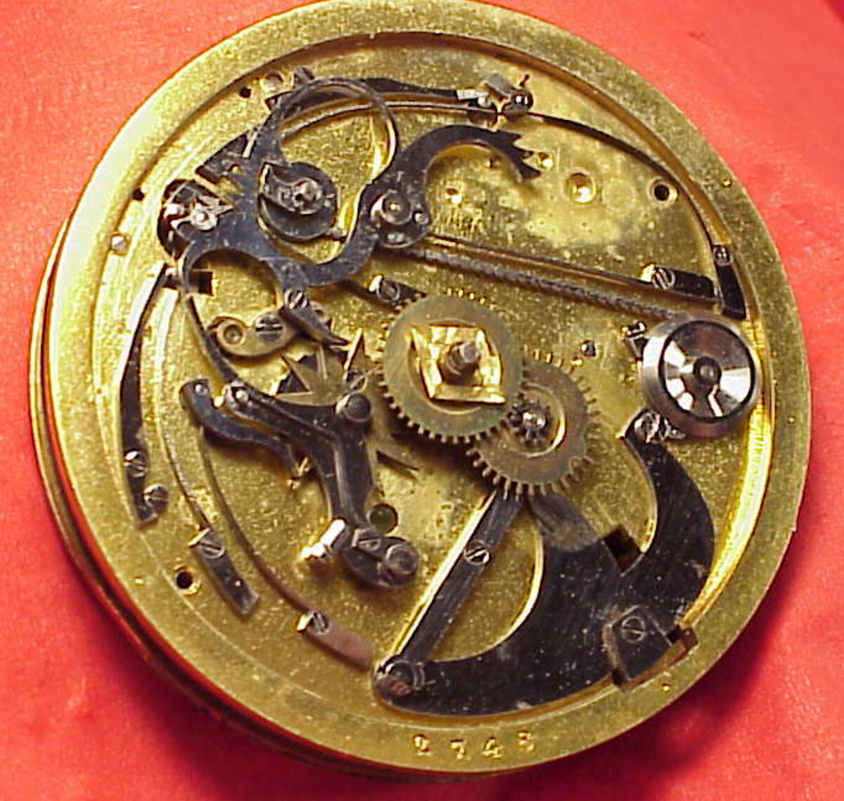 Vintage 52MM BREGUET ET FILS # 22748 1/4 REPEATER FUSEE POCKET WATCH MOVEMENT