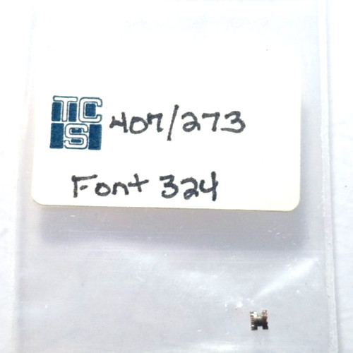 Font 324 Clutch Wheel watch part #407/273