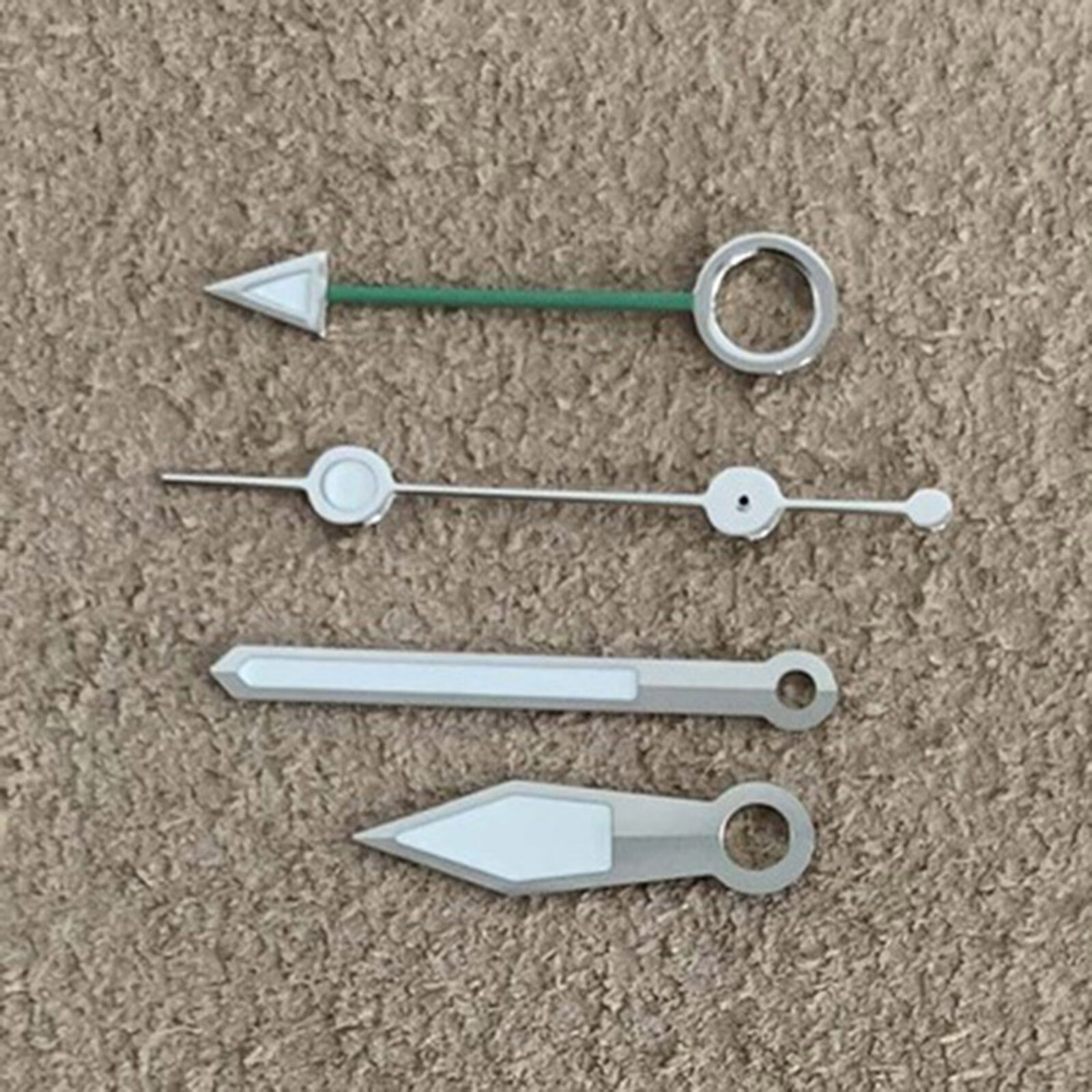 Replace Watch Hands GMT Green Luminous Watch Hand for NH34/35/36 Movement