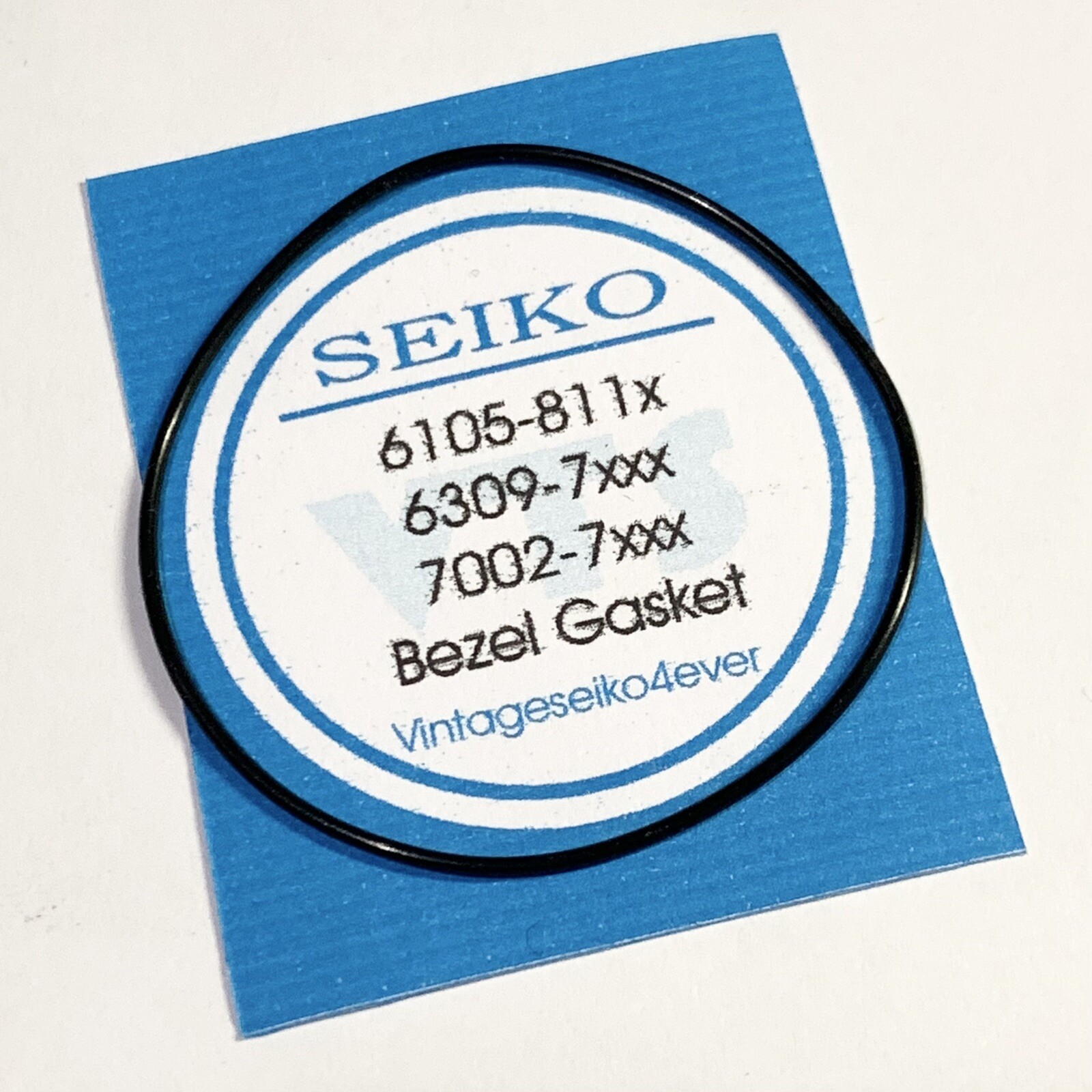 NOS BEZEL GASKET FOR VINTAGE SEIKO 6105-8110 6309-7040 6306-7000 6119-7173 Rally