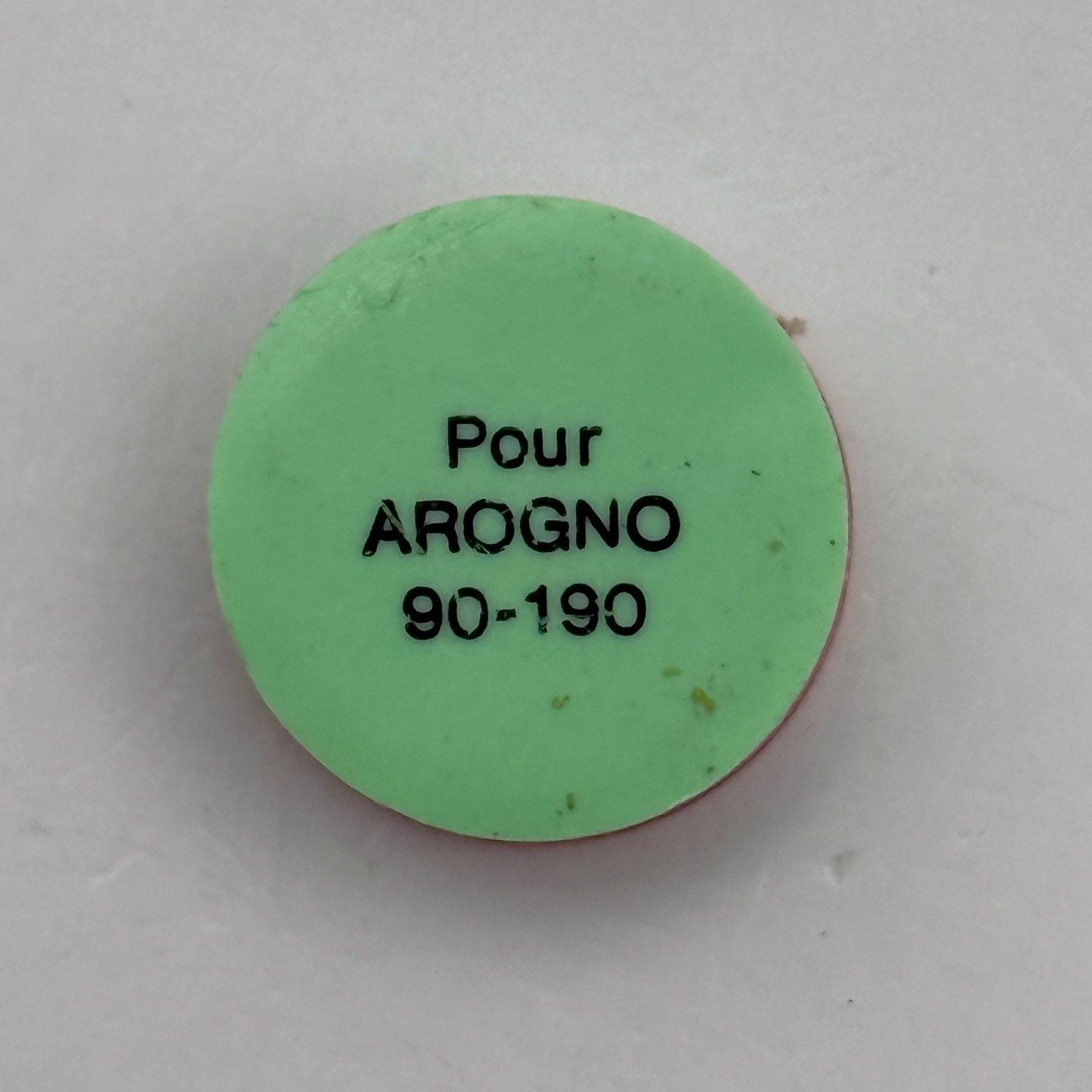 Arogno 90 190 Balance Wheel Complete And Spring Pour Watch Movement Parts NOS