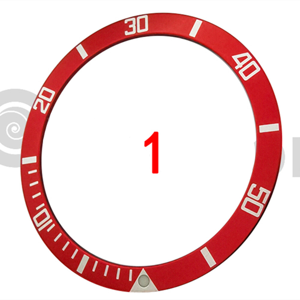 38mm Multi-color SUB Aluminium Alloy Watch Bezel Insert for SK007 Watch Parts