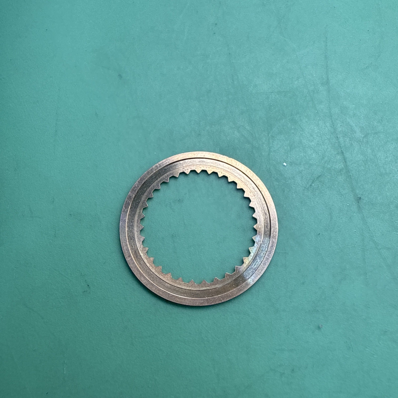 Omega 560/565 Date disk Black on gold
