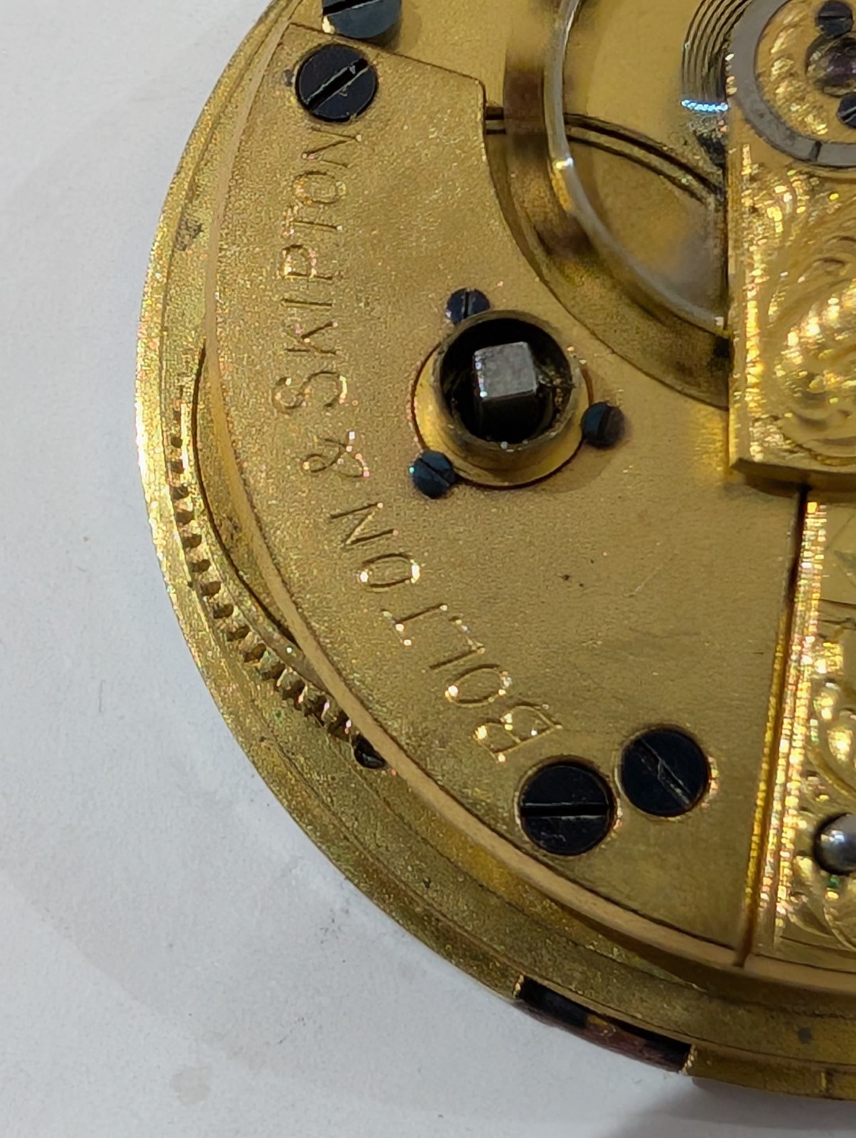 T Fattorini Pocket Watch Movement (Spares/Repairs)