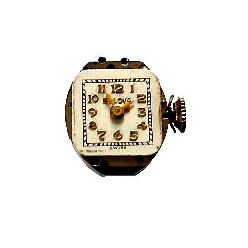 Bulova 5AB Watch Movement 17 Jewels watch parts Watchmaker