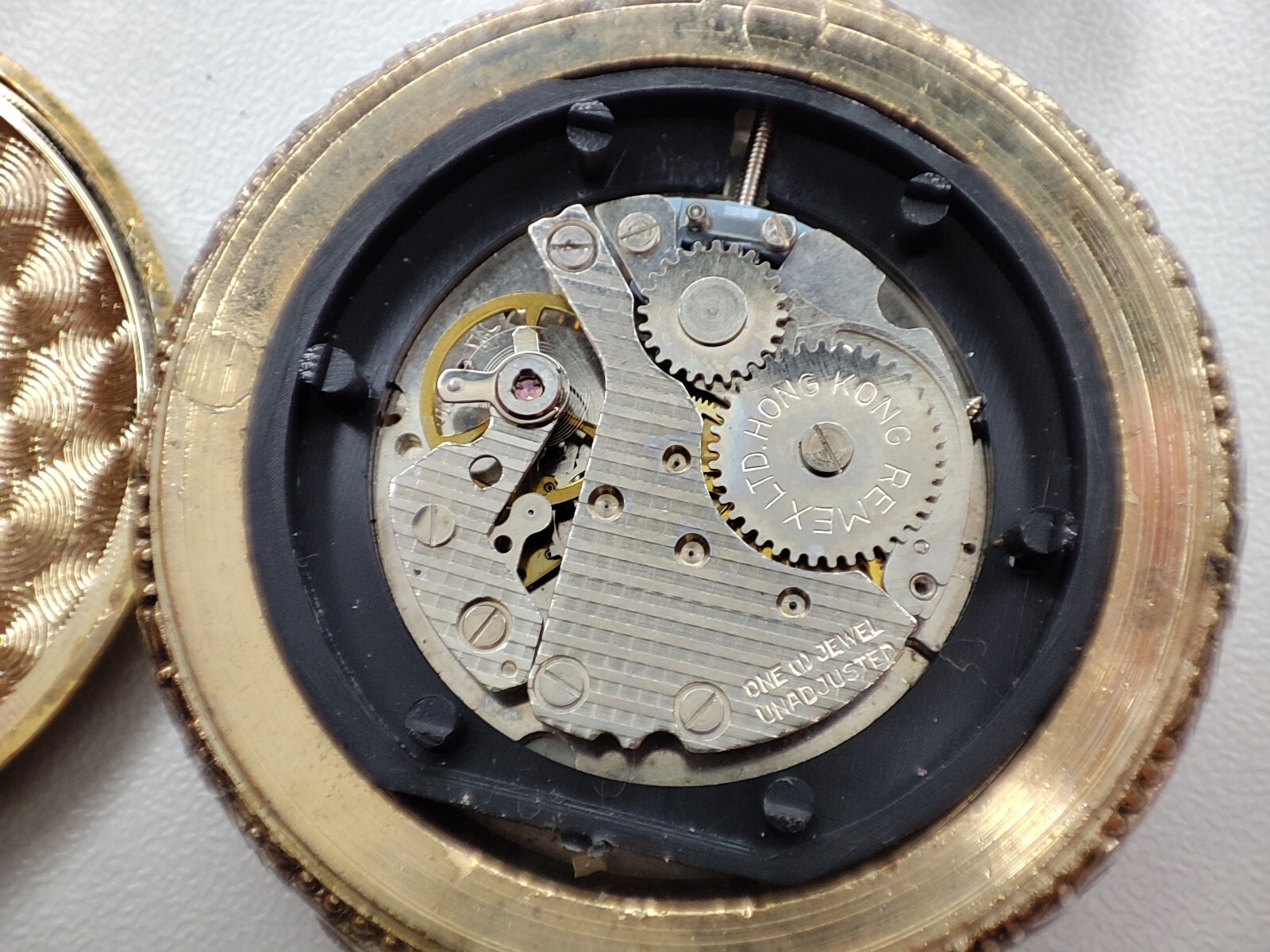 fisherman prefect pocket Watch parrenin AP 2640D remex 46.5 mm – for parts
