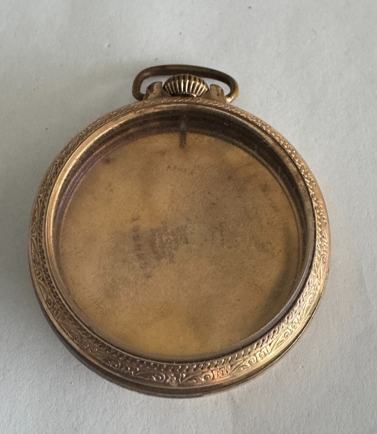 VINTAGE 16 SIZE STAR W.C. CO. POCKET WATCH CASE PENDANT & LEVER SET