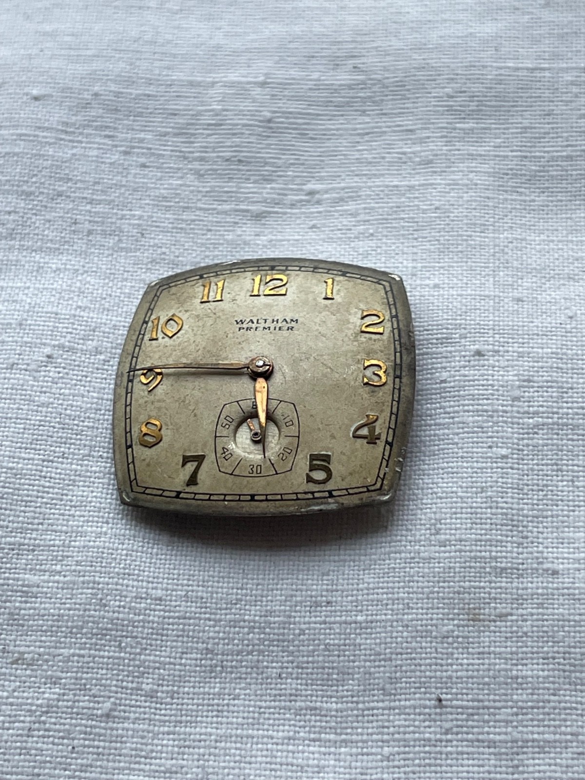 Waltham Premier 870 – movement for mens watch AS IS – lot2404