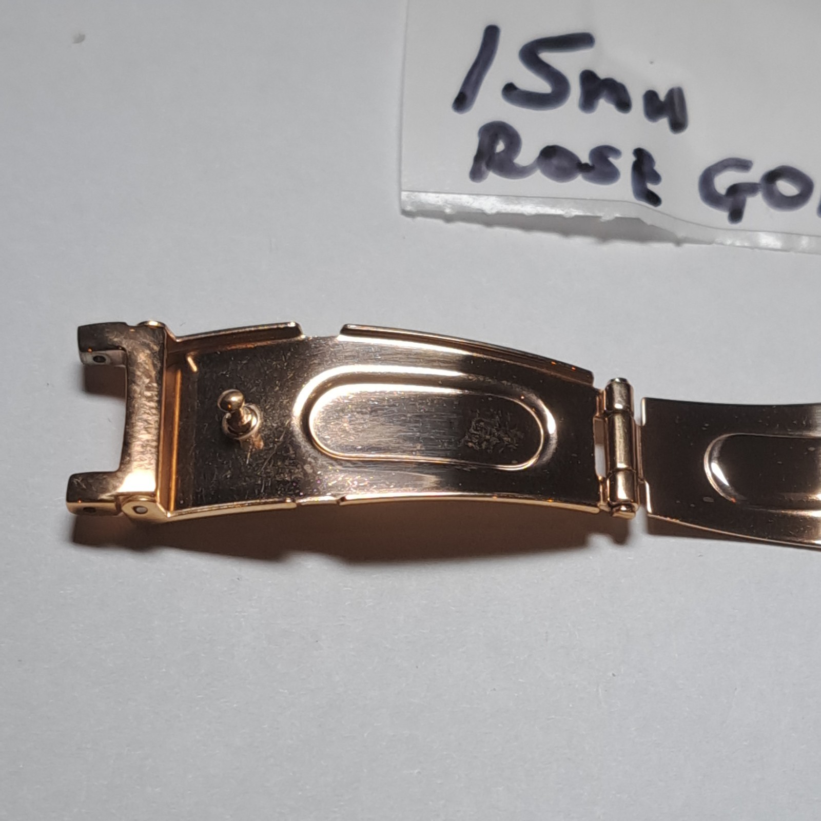 PULSAR GENUINE CATCH 15MM /10MM STAINLESS STEEL ROSE GOLD PLATED