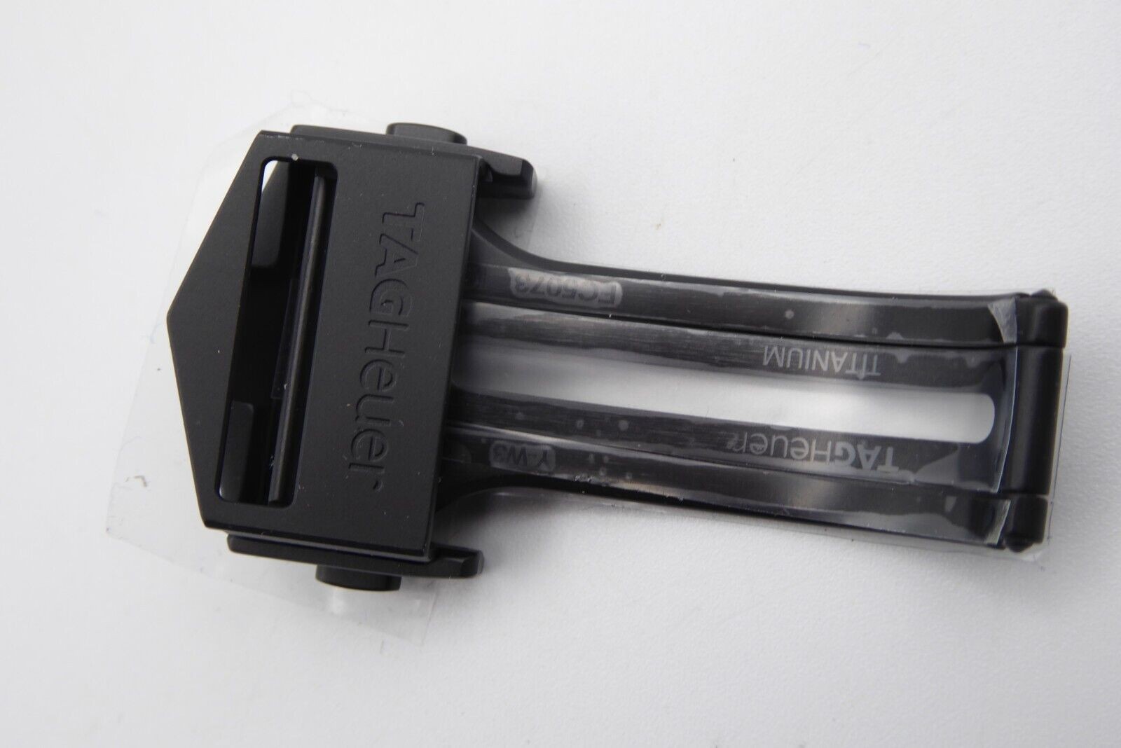 Tag Heuer Carrera Calibre Heuer 01 Titanium black deployant buckle 20mm