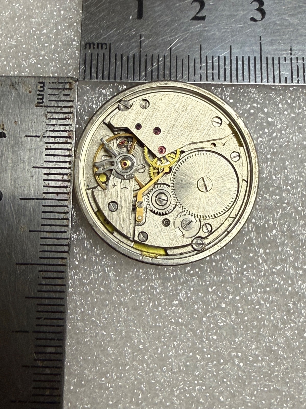Watch movement USSR Vostok Cal.2414A plus Dial.For parts.