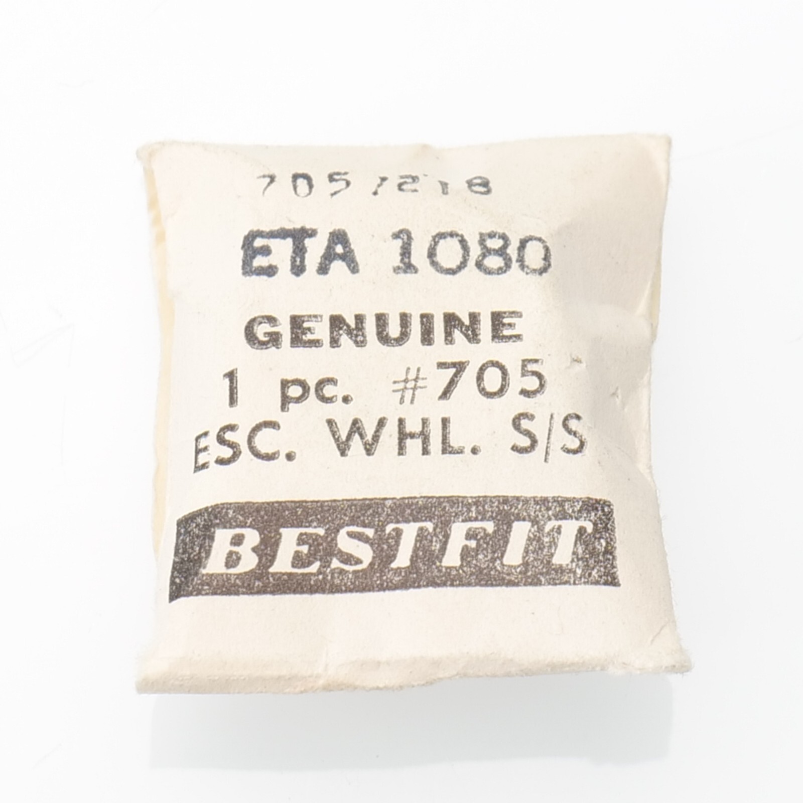 ETA 1080, 1081 Escape Wheel Watch Part New Old Stock Bestfit 705/218 Watchmakers