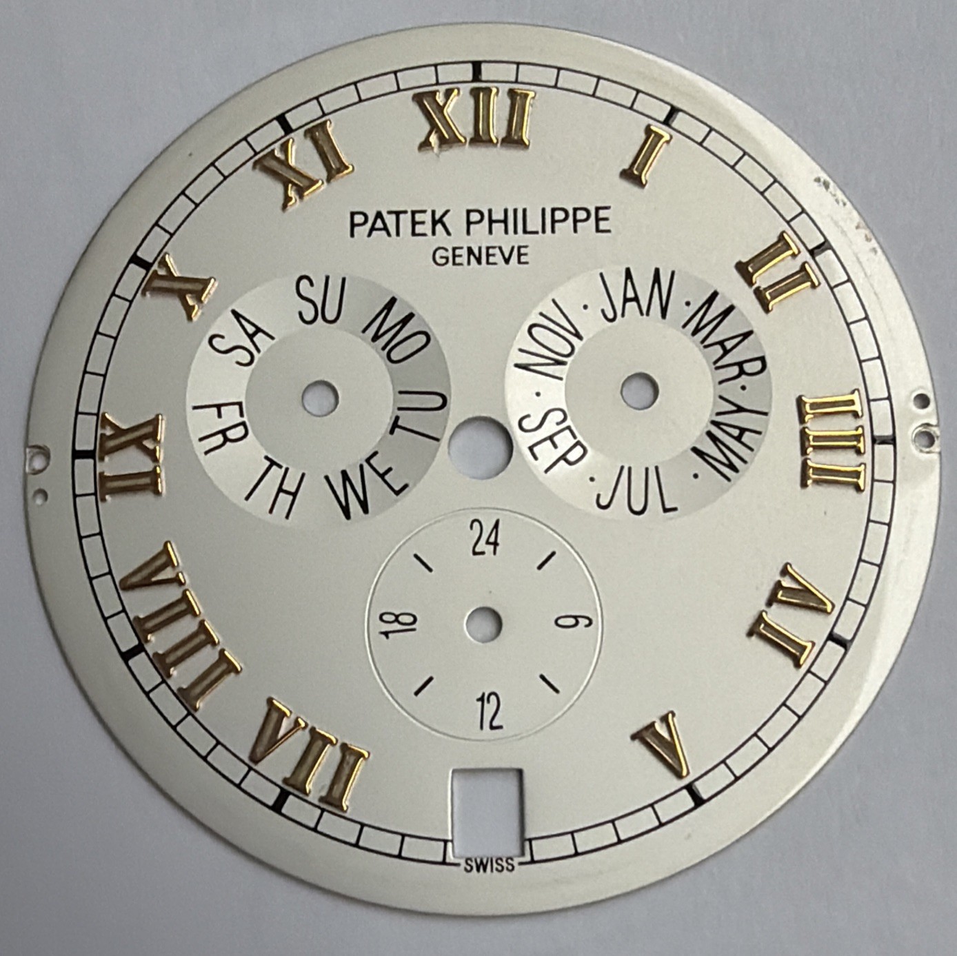 Patek Philippe 5035R Annual Calendar Rose Gold Silver Dial