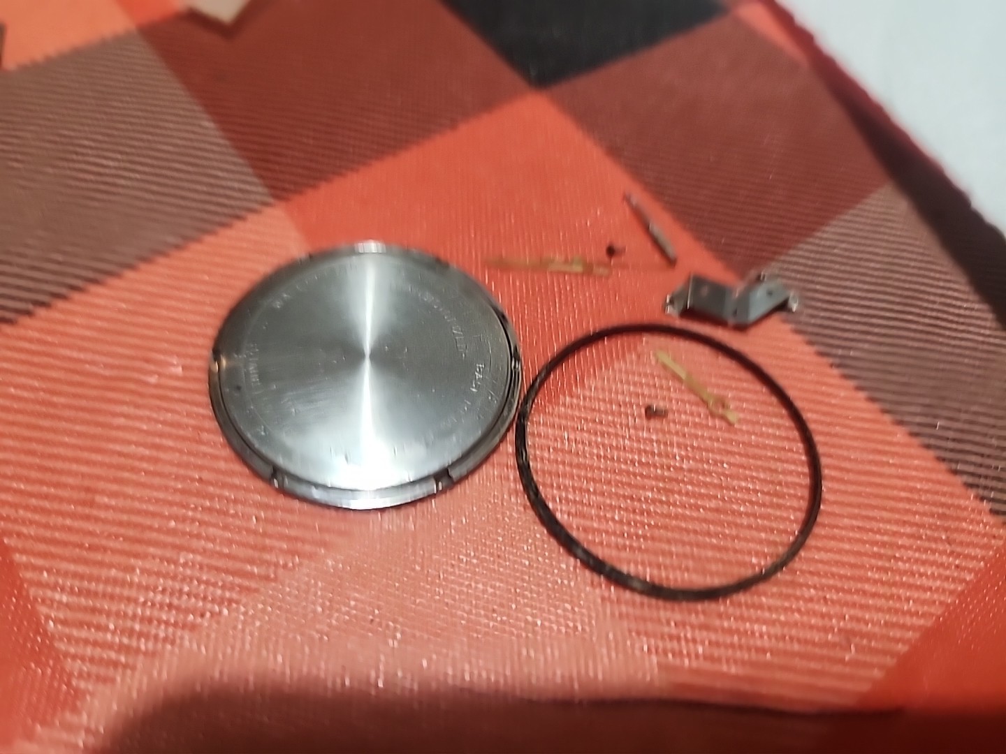 caravelle transistorized Caseback Hands Stem Battery Holder Gasket Hands