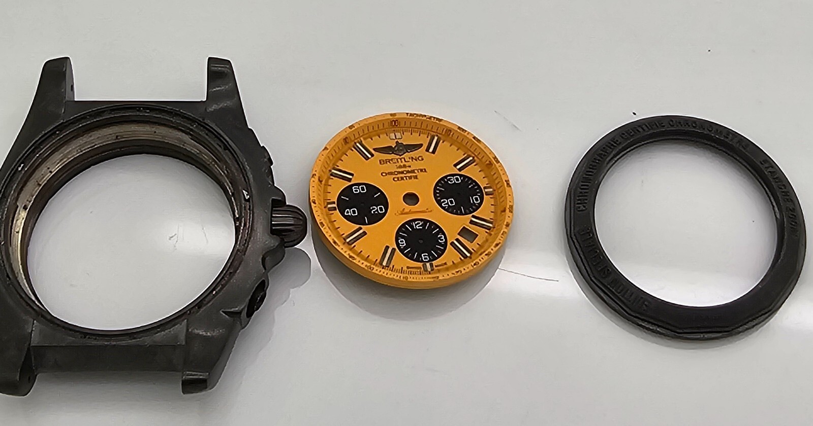 Original Breitling Chronomat 44 mm B01 Black Steel mb0111 Automatic Chronograph