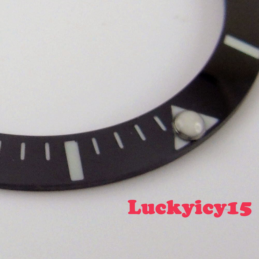 38mm super luminous ceramic bezel insert fit for 40mm PARNIS men’s watch case
