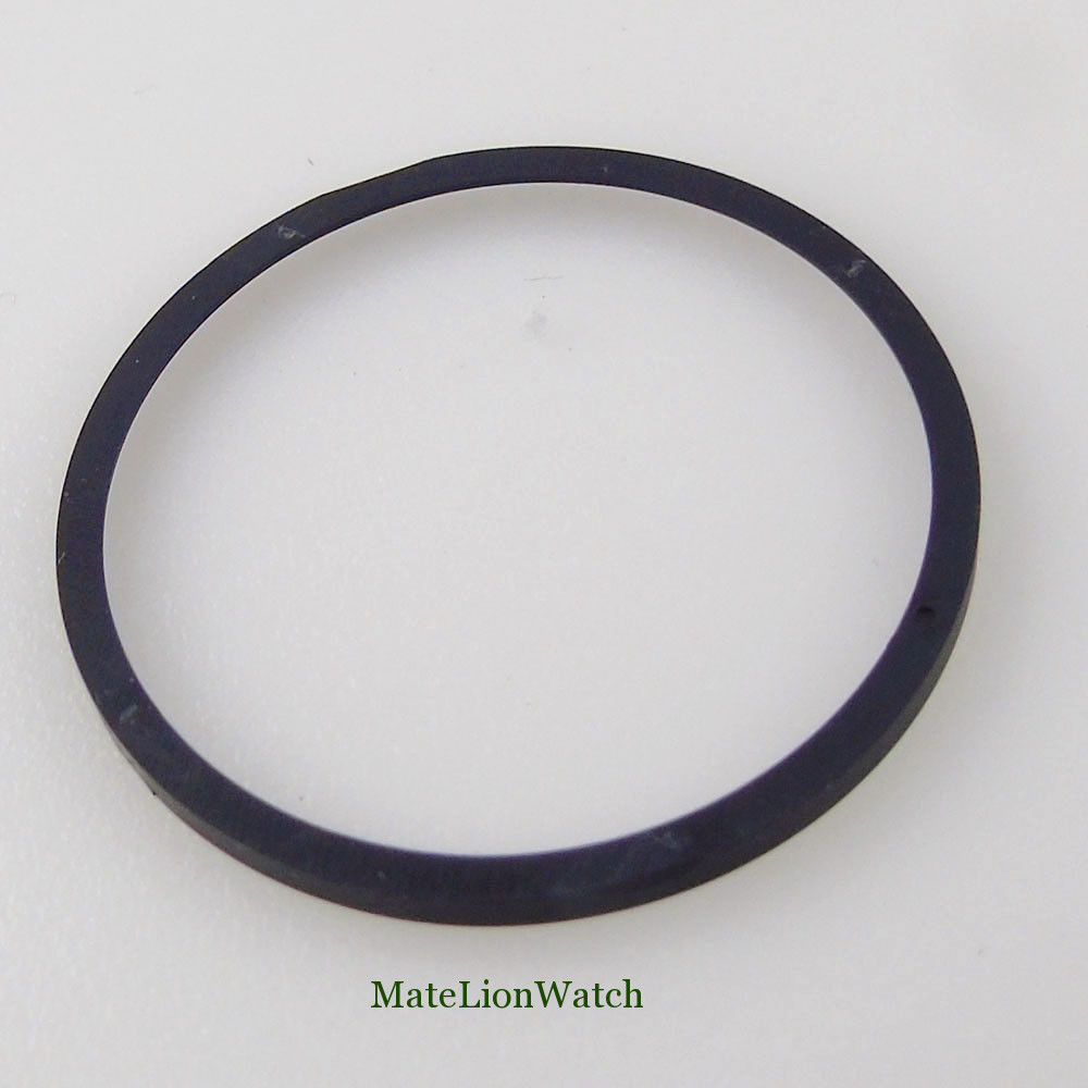 Watch Case Parts Chapter Ring 31.2mm*28mm*1.6mm Plastic Black/White/Blue/Green