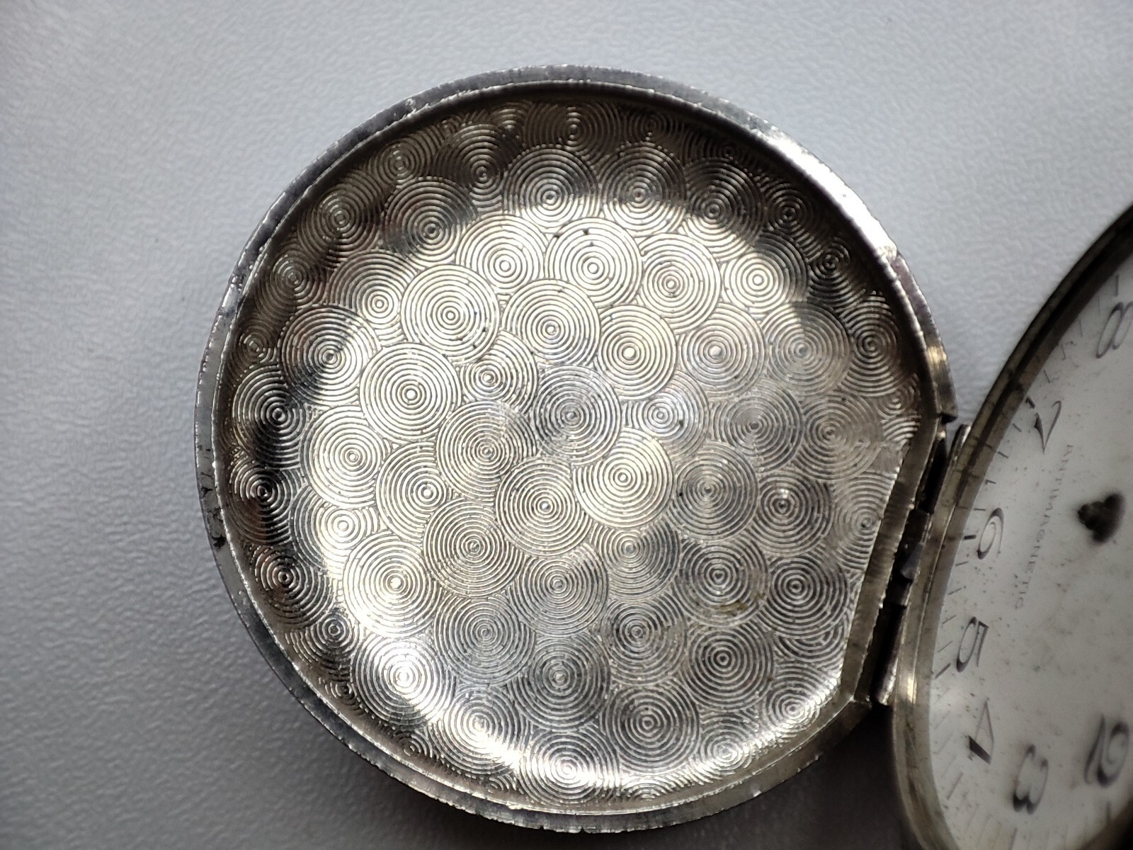 hunting scene pocket Watch lifestar watch – 46.5 mm – for parts and spares