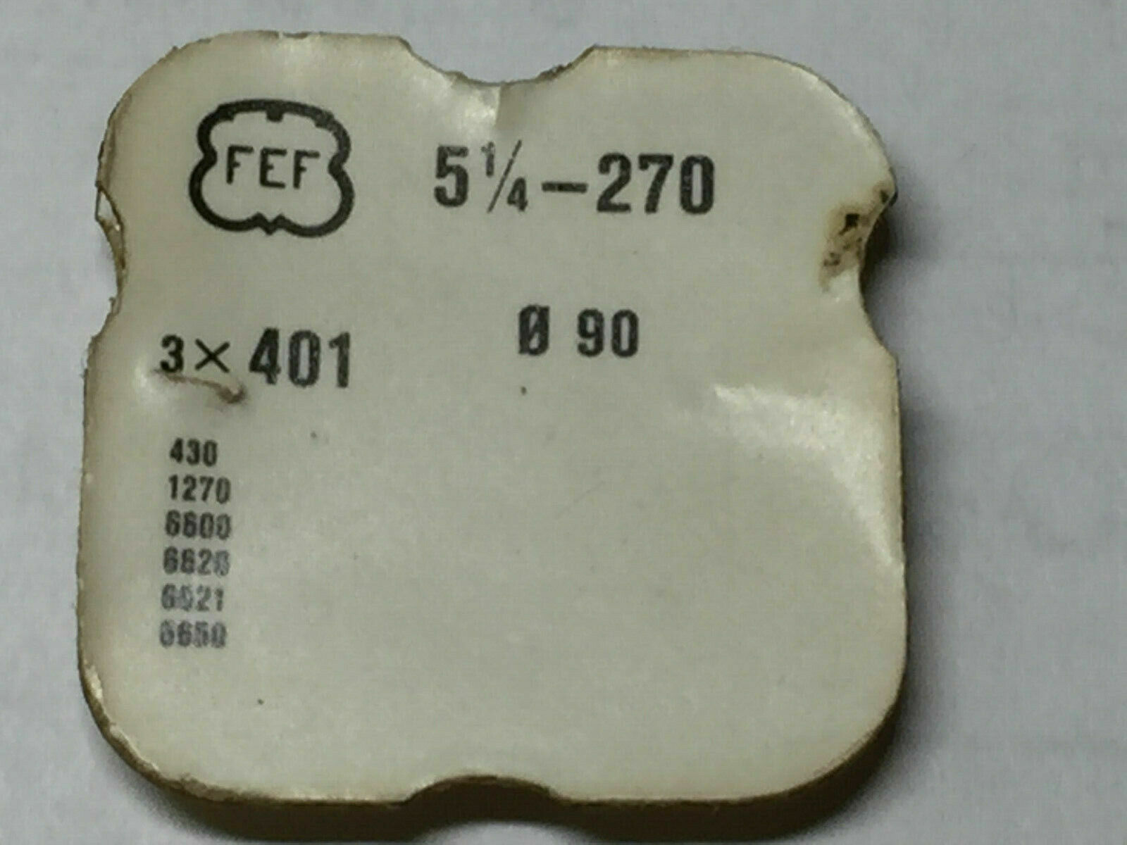 WINDING STEM for FEF FLEURIER 86 190 216 270 350 400 -6 different calibers