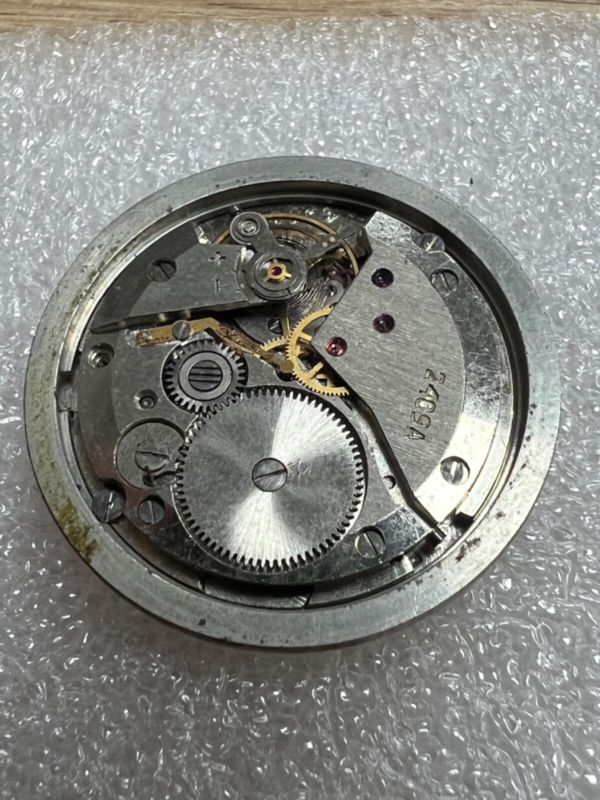 Watch movement USSR Vostok Cal.2409A plus Dial.For parts.