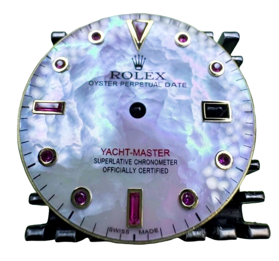 Rolex Yacht-Master 40mm Custom MOP Ruby Dial 16623 16628